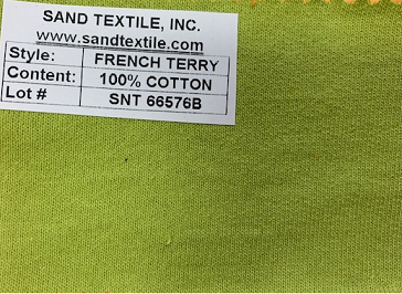 French Terry & Loopnet Fabric - Wholesale, Manufacturers